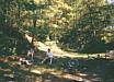 Taking a Rest at Buckhorn Gap
